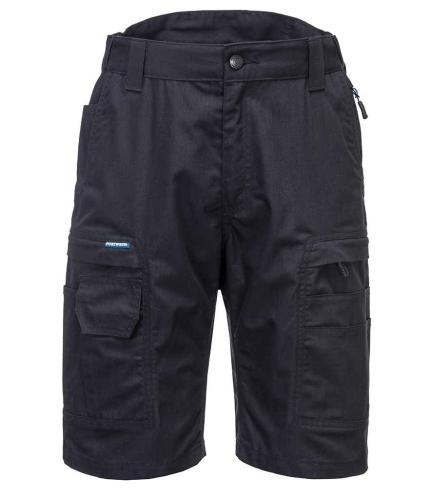 Portwest KX3� Ripstop Shorts - BLK - 38